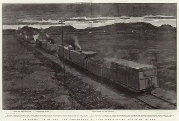 En persecución de De Wet, el enfrentamiento en Baartman